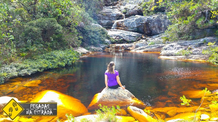 cachoeira do paraíso na lapinha da serra